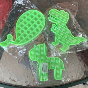 3 Pack Animal Pop It Fidget Glow in the Dark